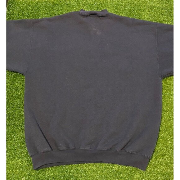 Vintage Denver Broncos sweatshirt mens extra large crew neck blue Super Bowl X - Picture 7 of 12